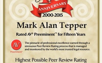 Securities Arbitration Attorney Mark A. Tepper honored for excellence as one of country’s Top Lawyers