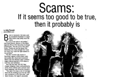 Ten tips to Avoid Investment Scams as 15th Anniversary of $65B Bernie Madoff Ponzi Scheme Looms